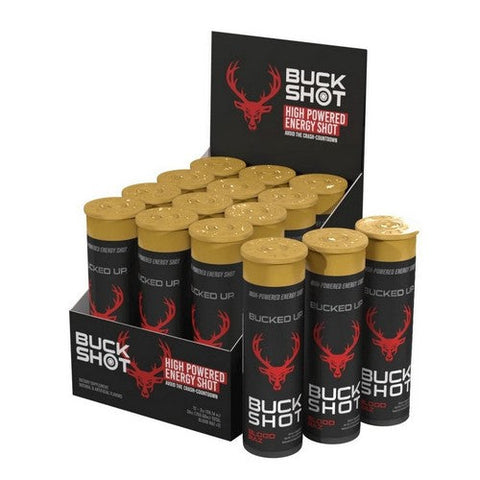 Bucked Up, Buck Shots Blood Razz, 12 Count Bucked Up