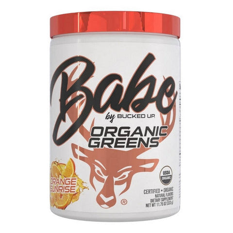 Bucked Up, Bucked Up Babe Greens Orange, 330 Grams Bucked Up