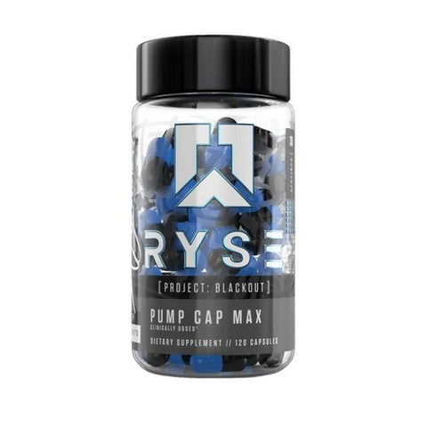 Ryse Supplements, Pump Cap Max Project Blackout, 120 Caps Ryse Supplements
