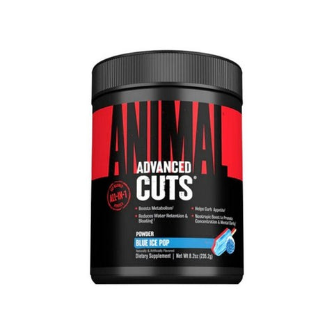 Universal Nutrition, Animal Cuts Powder Blue Ice Pop, 248 Grams Universal Nutrition