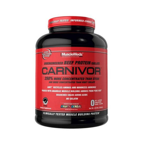 Muscle Meds, MuscleMeds Carnivor Original Fruity Cereal, 4 Lbs
