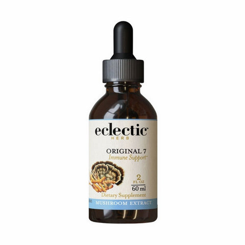Eclectic Herb, Original 7 Mushrooms, 2 Oz with Alcohol Eclectic Herb