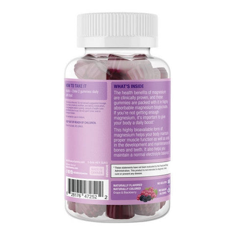 SUKU Vitamins, Mega Magnesium Gummy, 50 Count SUKU Vitamins