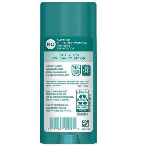 Tom's Of Maine, Rose Vanilla Deodorant, 3.25 Oz Tom's Of Maine