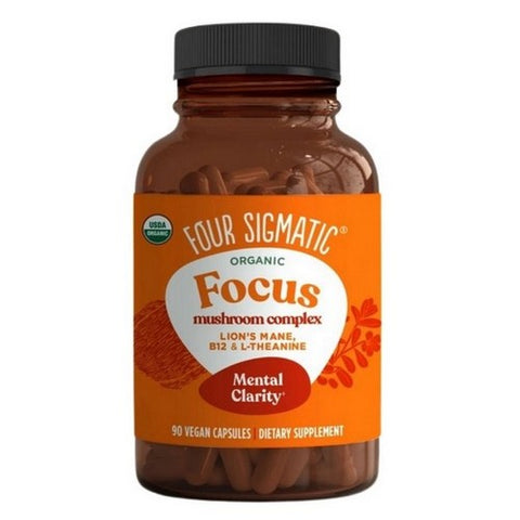 Four Sigma Foods Inc, Focus Lion Mane Mushroom, 90 Count Four Sigma Foods Inc