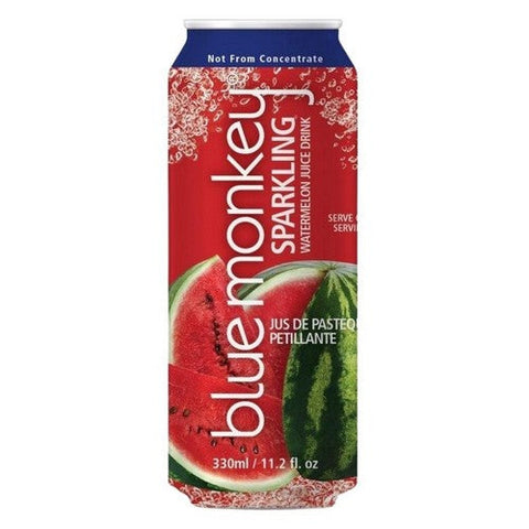 Blue Monkey, Sparkling Watermelon Juice, 11.2 Oz(Case Of 12) Blue Monkey