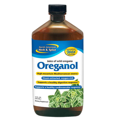 North American Herb & Spice, Oreganol, JUICE OF OREGANO, 12 OZ North American Herb & Spice