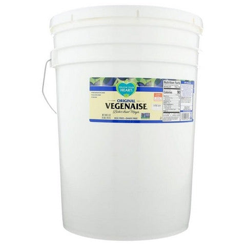 Follow Your Heart, Organic Vegenaise Mayonnaise, 5 Gallon Follow Your Heart
