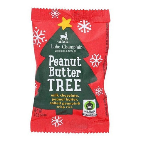 Lake Champlain, Peanut Butter Crunchy Christmas Tree, .9 Oz (Case Of 8) Lake Champlain