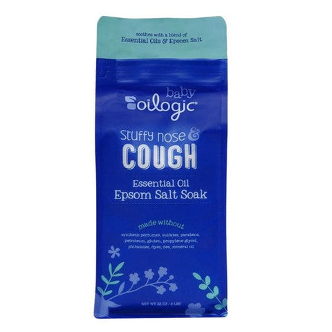 Oilogic, Soak Baby Epsom Salt Oils, 32 Oz Oilogic