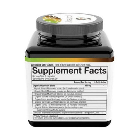 Youtheory, Mushroom Immune Complex, 60 Vegcaps Youtheory