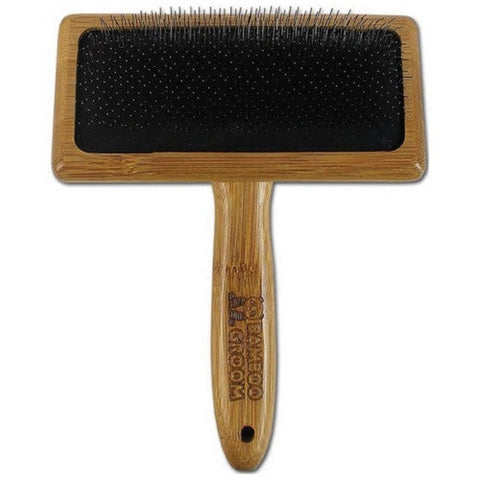 Bamboo Groom Slicker Brush LG by Bamboo Groom
