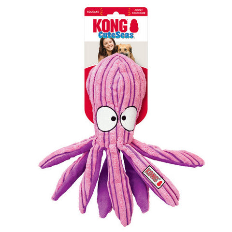 Kong, Kong Cuteseas Octopus, Large,Pink/Purple