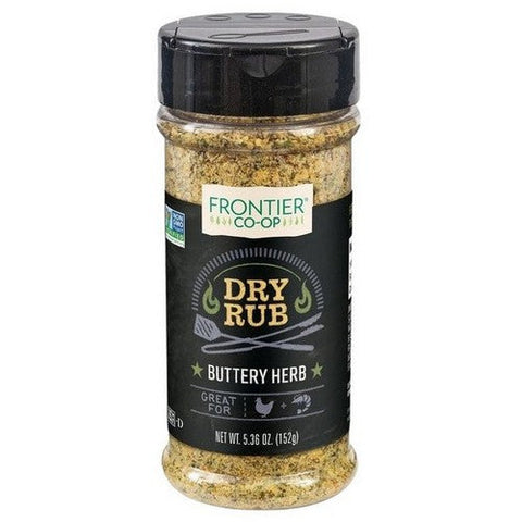 Frontier Coop, Buttery Herb Dry Rub, 5.36 Oz Frontier Coop