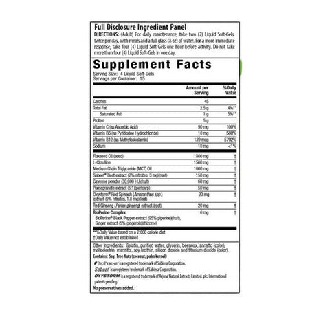 Irwin Naturals, Nitric Oxide PWR Blood-Flow Booster, 60 Liquid Softgels Irwin Naturals