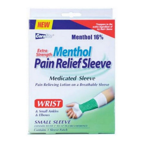 Coralite, Extra Stregth Menthol Pain Relief Sleeve, 1 Count Coralite