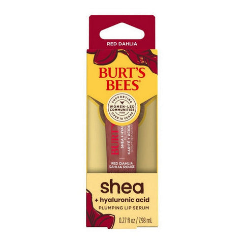 Burts Bees, Red Dahlia Hyaluronic Acid Lip Plumping Serum, 0.27 Oz Burts Bees