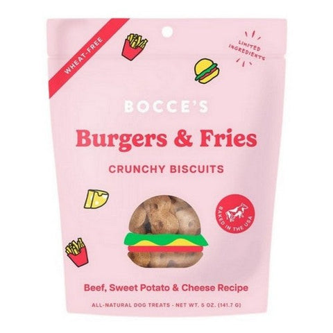 Bocce's Bakery, Burgers And Fries Biscuits, 5 Oz