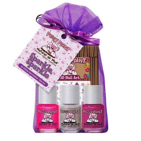 Piggy Paint, Piggy Paint Sparkle Sparkle Gift Set, 1 Kit Piggy Paint