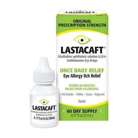 Lastacaft, Eye Allergy Itch Relief Drops, 5 Ml Lastacaft