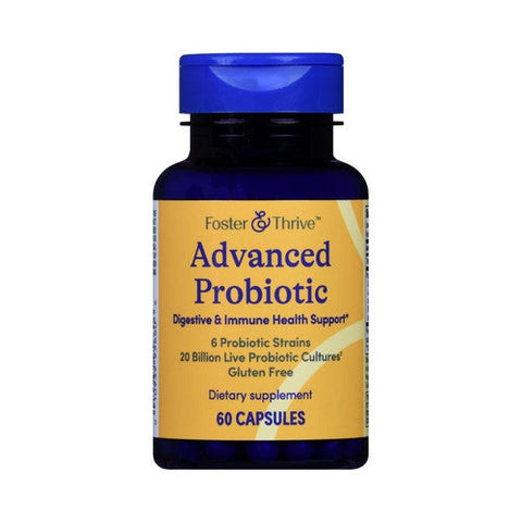 Foster And Thrive, Advanced Probiotic, 60 Capsules Foster And Thrive