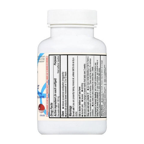 Foster And Thrive, Regular Strength Stool Softener, 100 Mg, 250 Softgels Foster And Thrive