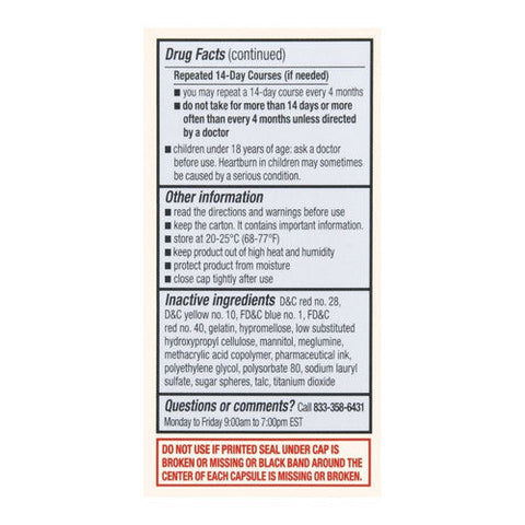 Foster And Thrive, Acid Reducer Lansoprazole Delayed-Release, 15 Mg, 14 Caps Foster And Thrive