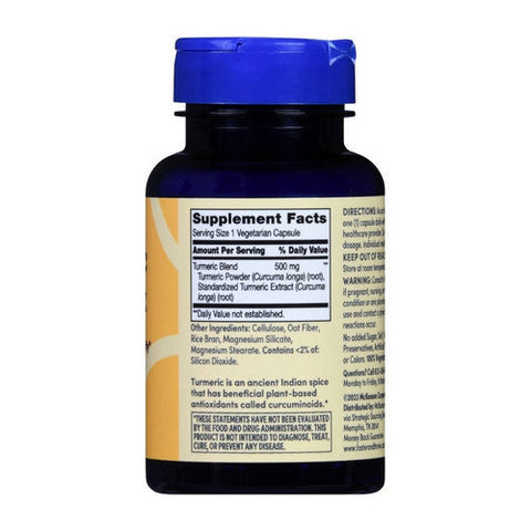 Foster And Thrive, Turmeric Complex, 500 Mg, 60 Caps Foster And Thrive
