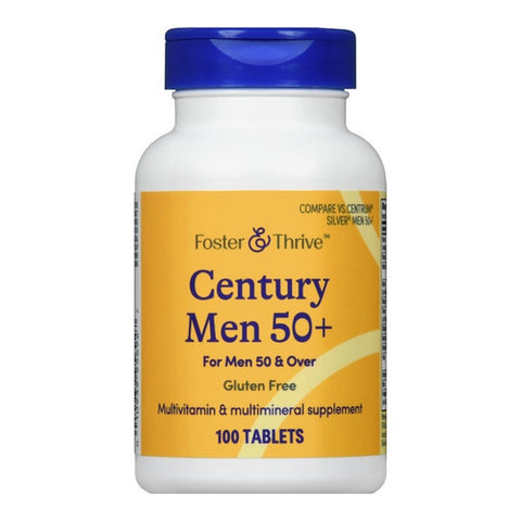 Century Men 50 Plus 100 Tabs by Foster And Thrive