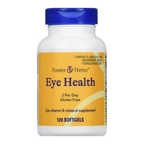 Foster And Thrive, Eye Health, 120 Softgels Foster And Thrive