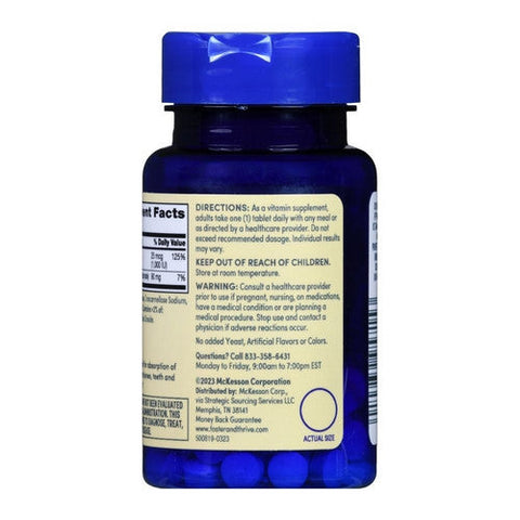 Foster And Thrive, Vitamin D3, 25 Mcg, 100 tabs Foster And Thrive