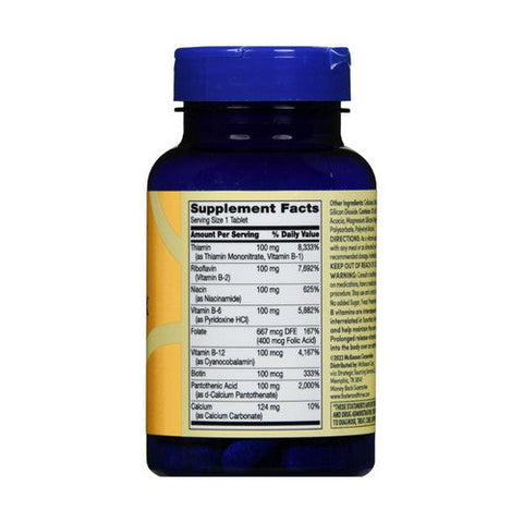 Foster And Thrive, B-100 Complex Prolonged Release, 100 Tabs Foster And Thrive