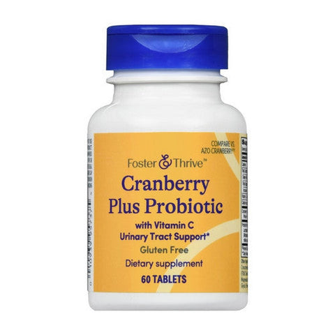 Foster And Thrive, Cranberry Plus Probiotic, 60 Tabs Foster And Thrive