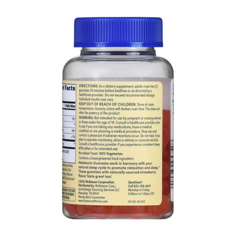 Foster And Thrive, Melatonin Gummies, 5 Mg, 60 Count Foster And Thrive
