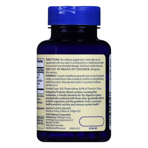 Foster And Thrive, Acidophilus Probiotic Blend, 90 Capsules Foster And Thrive