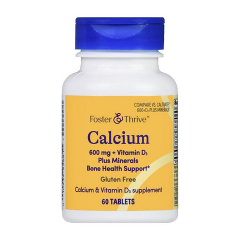 Calcium Plus Vitamin D3 And Minerals 60 Tabs by Foster And Thrive