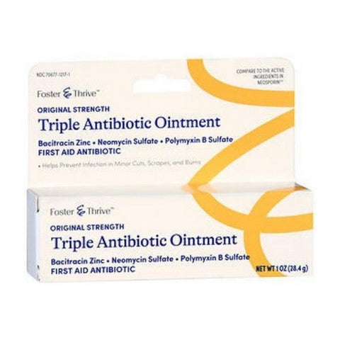 Foster And Thrive, Triple Antibiotic Ointment, 1 Oz Foster And Thrive
