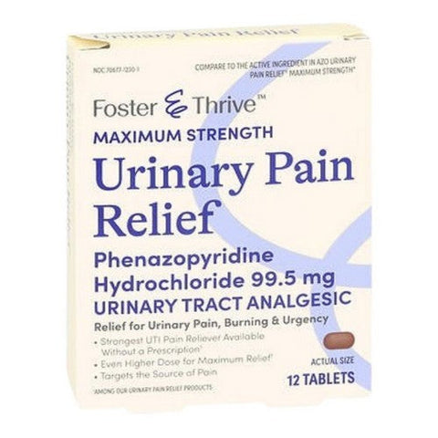 Foster And Thrive, Urinary Pain, 99.5 Mg, 12 Tabs Foster And Thrive