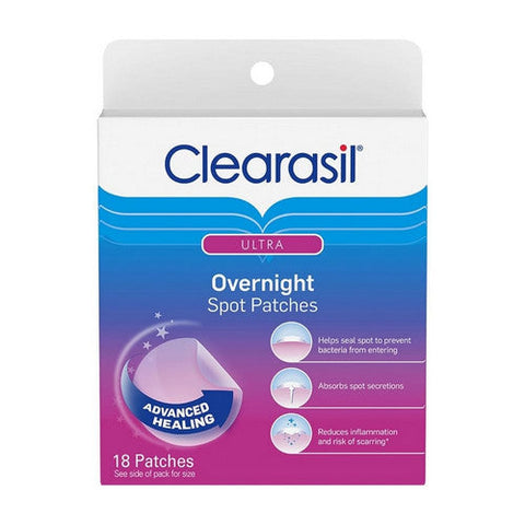 Clearasil, Ultra Overnight Spot Patches, 18 Count Clearasil