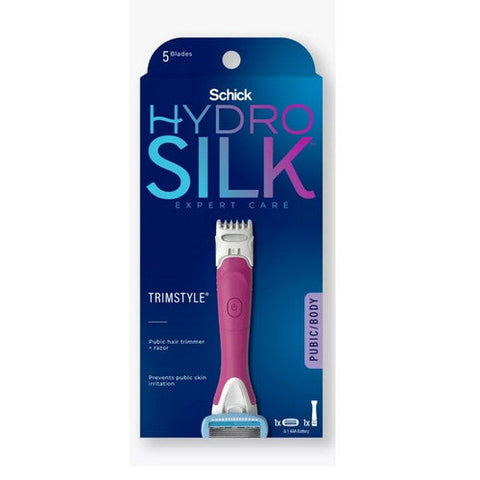 Schick, Hydro Silk Trimstyle Pubic Hair Trimmer And Razor, 1 Count