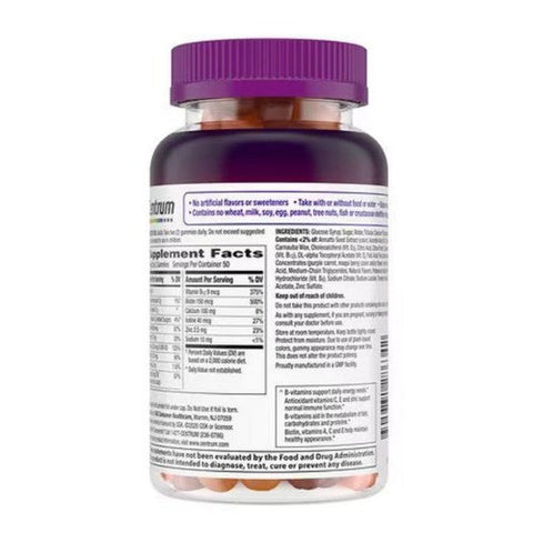 Centrum, Women Multigummies Assorted Natural Fruit Flavors, 100 Count