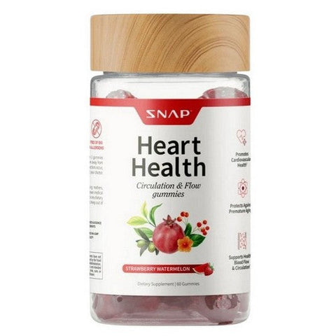 Snap Supplements, Heart Health Gummies, 60 Gummies Snap Supplements