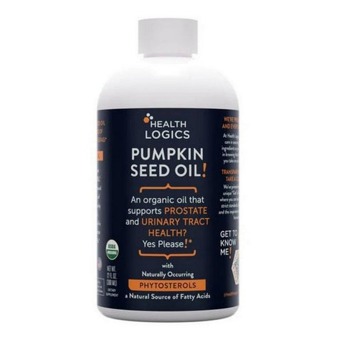 Health Logics, Organic Pumpkin Seed Oil, 360 Ml Health Logics