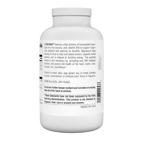 Source Naturals, Ultra Magnesium, 360 Veggie Capsules Source Naturals