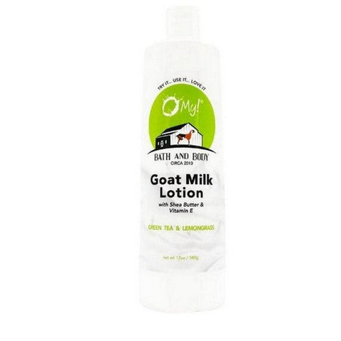 O MY!, Goat Milk Lotion Green Tea Lemon, 12 Oz O MY!
