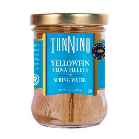 Tonnino, Tuna Fillets In Spring Water, 6.7 Oz (Case Of 6) Tonnino