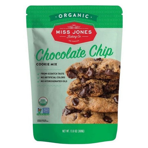 Miss Jones Baking Co, Chocolate Chip Cookie Mix, 13 Oz (Case Of 6) Miss Jones Baking Co