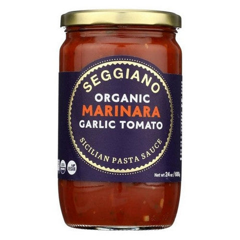 Seggiano, Organic Marinara Pasta Sauce, 24 Oz (Case Of 6) Seggiano