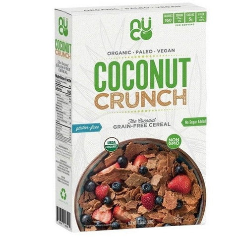 Nuco, Organic Coconut Crunch Cereal, 10.5 Oz(Case Of 6) Nuco