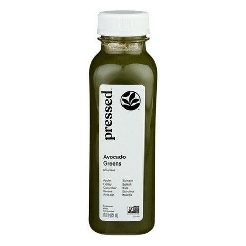 Pressed Juicery, Precise Avocado Greens, 12 Oz (Case Of 6) Pressed Juicery